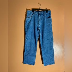 Falls Creek Men’s Blue Jeans Relaxed Fit NWT Size 36x32